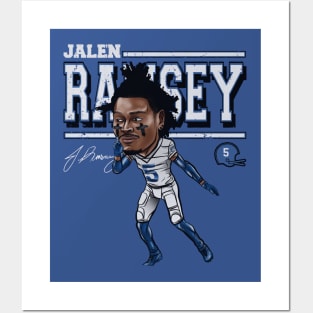 Jalen Ramsey Los Angeles R Cartoon Posters and Art